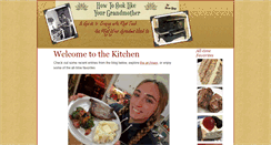 Desktop Screenshot of cooklikeyourgrandmother.com